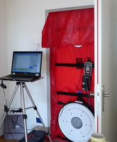 ICF-home-blower-door-test